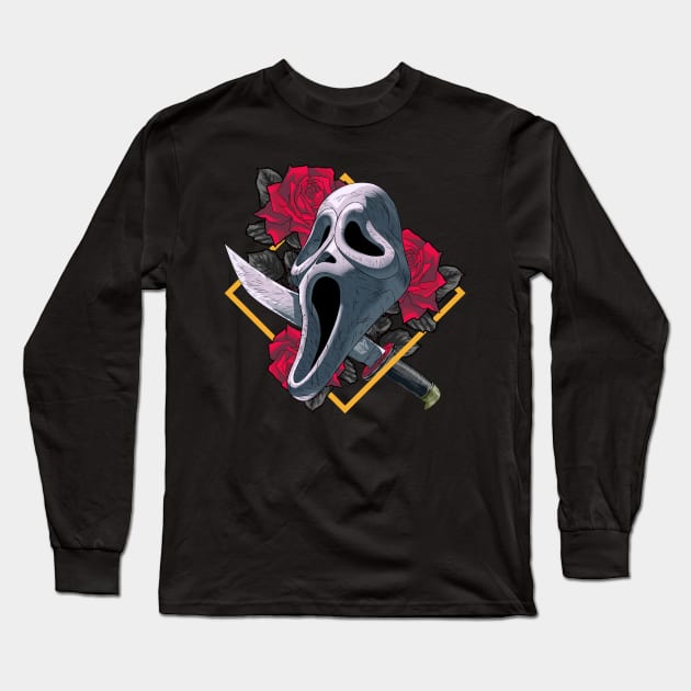 Not Another Ghost Mask Part II Long Sleeve T-Shirt by manoystee